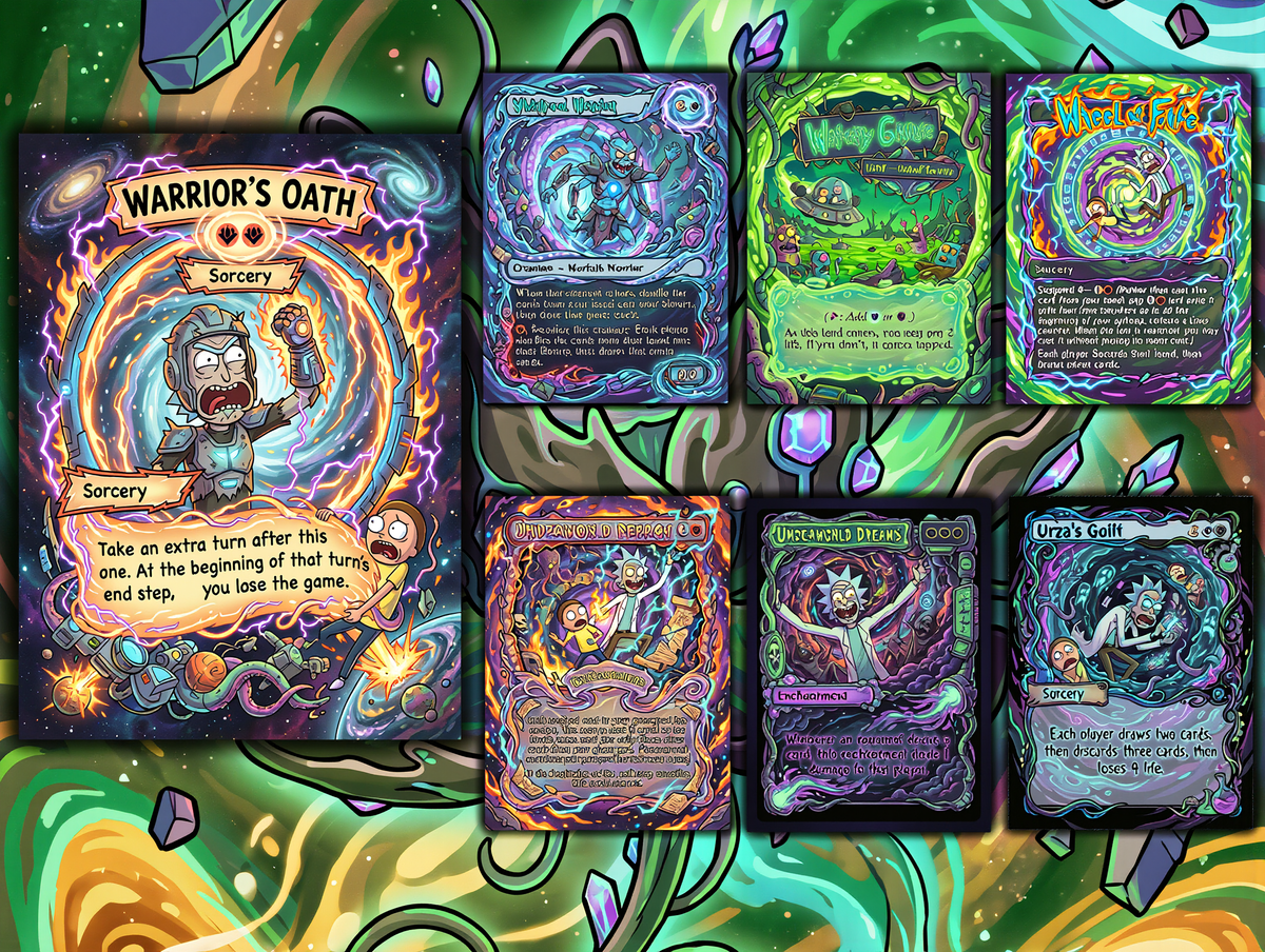 | New | Nekusar, the Mindrazer – Ric.k & Mor.ty Commander Proxy Deck | 100 Cards