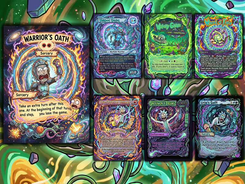 | New | Nekusar, the Mindrazer – Ric.k & Mor.ty Commander Proxy Deck | 100 Cards