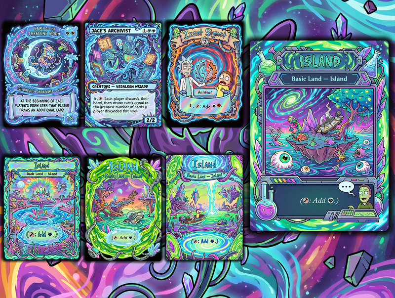 | New | Nekusar, the Mindrazer – Ric.k & Mor.ty Commander Proxy Deck | 100 Cards